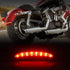 ANKIA 5 Wires Motorcycle Chopped Rear Fender Edge LED Brake License Plate Tail Light Stop Running Light Turn Signal Lamp for Harley Sportster XL88...