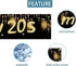 Joyiou Happy 30th Birthday R.I.P To My 20s Backdrop Banner Decorations for Women & Men, Large Black Gold 30 Birthday Party Sign Supplies, thirty B...
