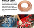 25Ft 3/16 Brake Line Kit with 16 Brake Line Fittings,Pre Bent Brake Lines for Automotive Replacement Brake Lines,Copper Brake Lines and Fittings f...
