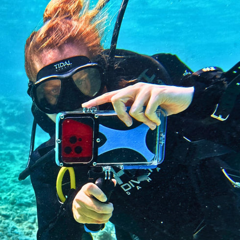 Red Filter 3 Pack for Underwater Photography - Compatible Only with The ProShot Dive Waterproof Case. Red Filter, Magenta Filter, and Pink Filter ...