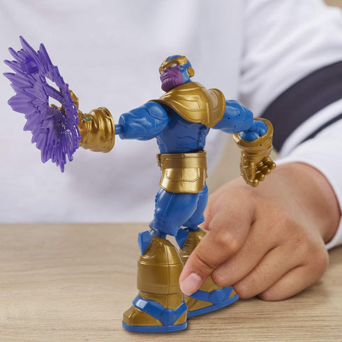 Marvel Avengers E8344 Bend and Flex Action, 6-Inch Flexible Thanos Figure, Includes Accessory, Ages 4 and Up, Multicolor...