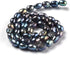 Beadthoven 45pcs/strand Natural Freshwater Pearl Beads 6-8mm Colorful Irregular Nuggets Pearl Beads Oval Rice Loose Spacers for DIY Necklace Brace...