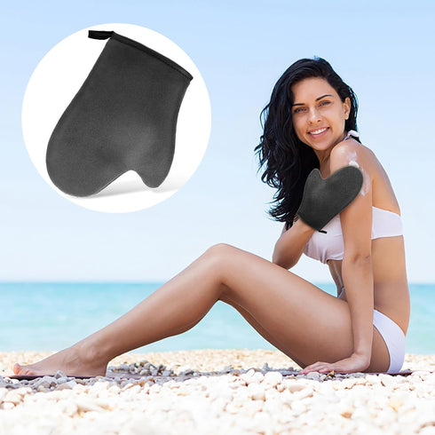 Self Tanning Mitt Self-Tanners Mitts Glove Beauty Lotion Foam Bronze Remover Applicator Face Back Arm Wrist Brush Sand Gel Cream Spray Tanners Out...