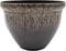 The HC Companies 9 Inch Pizzazz Decorative Round Planter - Lightweight Premium Resin Plant Pot with a Ceramic Look for Indoor Outdoor Use, Foggy G...