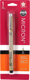 Sakura 30181 Pigma Micron Blister Card 01 Ink Pen, 0.25-mm, Black...