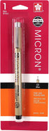 Sakura 30181 Pigma Micron Blister Card 01 Ink Pen, 0.25-mm, Black...