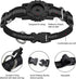 Airtag Dog Collar Adjustable Reflective Apple Air Tag Dog Collar Soft Nylon Dog Collars with Air Tag Holder Case Integrated Air Tag Accessories Pe...