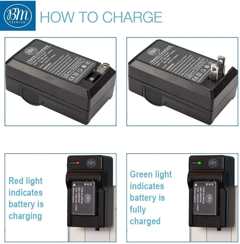 BM 2 LI-90B, LI-92B Batteries and Charger for Olympus Tough TG-6, TG-5, TG-Tracker, SH-1, SH-2, SP-100 IHS, Tough TG-1 iHS, Tough TG-2 iHS, Tough ...