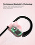 Otium Bluetooth Headphones, Wireless Headphones IPX7 Waterproof Sports Earbuds 15H Playtime with Mic HD Stereo Sound Sweatproof in-Ear Earphoones ...