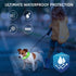 PetIsay Light up Dog Collar - High Visibility & Durable Nylon Material - USB C Rechargeable & Waterproof LED Dog Collar for Night Walking,Lighted ...