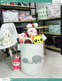 FANKANG Storage Basket, Nursery Hamper Canvas Laundry Basket Foldable with Waterproof PE Coating Large Storage Baskets for Kids Boys and Girls, Of...