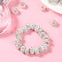 Sasylvia 60 Pieces Hair Beads 12 mm Rhinestone European Large Hole Crystal Charm Beads for Braids for Women for Necklace Earring Bracelet Craft Ma...