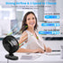 COO Small USB Desk Fan - 3 Speeds Powerful Airflow Fan, Small Mini Portable Fan for Home Office Bedroom Table & Desktop, Small Quiet Electric Fan ...