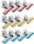 HOUSE AGAIN 12 Pack 3 Sizes Stainless Steel Chip Bag Clips Covered with Silicone - NO More Sharp Edges - Air Tight Seal Bag Clips, 5 Inches, 3 Inc...
