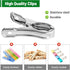40PCS Greenhouse Clips, Stainless Steel Garden Clips, Plant Clips for Outdoors Hanging Heavy Duty Forest Cloth Blankets Netting Freeze Protection ...