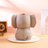 Elephant Pen Pencil Holder, Cute Animal Ornament Makeup Brush Holder Toothbrush Holder Home Office Desk Decor Organizer Accessory...