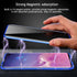 Privacy Magnetic Case for Samsung Galaxy S24 Ultra, Anti peep Magnetic Adsorption Cover, Double Sided Tempered Glass Full Screen Covered, Metal Ti...