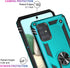LUMARKE for Galaxy A51 4G Case with Screen Protector,Pass 16ft. Drop Tested Military Grade Protective Phone Cover with Magnetic Ring Kickstand Com...