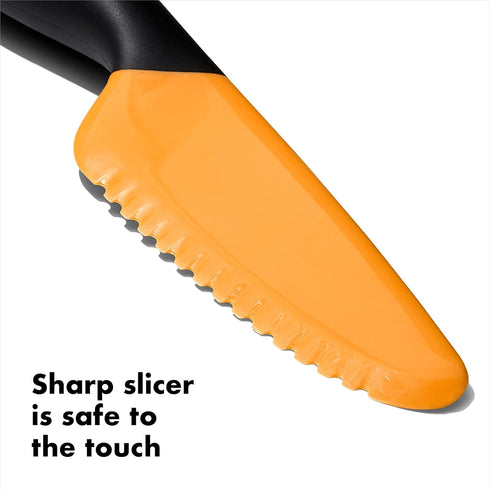 OXO Good Grips Mango Slicer with Scoop,Orange 1 x 1.5 x 7"...