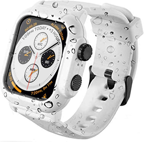 Waterproof Case for 42mm Apple Watch Series 3 and Series 2, Full Body Shell for Waterproof Dustproof Snowproof Anti-Scratch Shockproof Impact Resi...