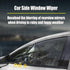 Side Window Wiper Premium All-Seasons Durable Stable And Quiet Rearview Mirror Windshield Wiper Universal Automotive Accessories (Sedan)...