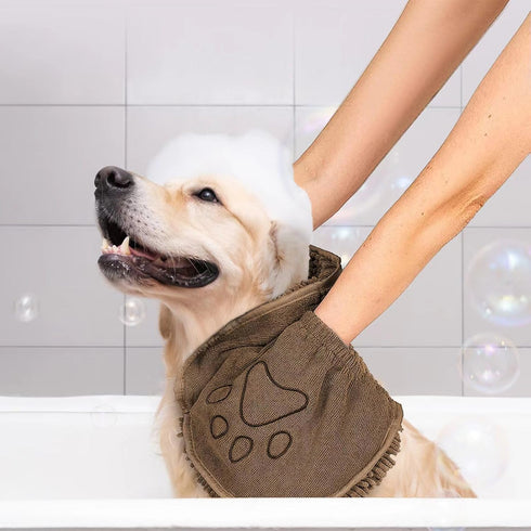 Microfiber Dog Towels for Drying Dogs, Super Absorbent, Soft and Quick Drying Pet Grooming Towel, 31Inch X 13Inch, Perfect Pets' Shower & Bath Sup...