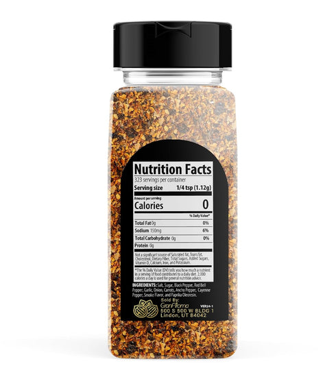 GranAroma Mesquite Seasoning, 12.8 oz, BBQ & Dry Rubs, Smoky Flavor, Versatile Spice Blend...