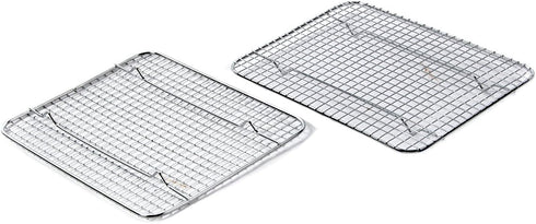Great Credentials© Heavy-Duty Cooling Rack, Cooling Racks, Wire Pan Grade, Commercial Grade, Oven-Safe, Chrome (8 x 10 Inch)...