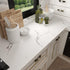 Stickyart Thick Marble Contact Paper Peel and Stick White Marble Wallpaper Matte Contact Paper for Bathroom Countertops Removable Marble Wallpaper...