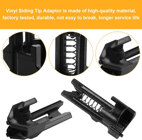 45RN-VSA Vinyl Siding Nailer Tip Adapter Kit Replacement Vinyl Siding Adaptor Tip and Vinyl Siding Adaptor(A&B style Set of 2)...