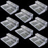 8pcs Aquarium Glass Cover Clip Clear Acrylic Support Holder for Aquarium Fish Tank (5mm)...