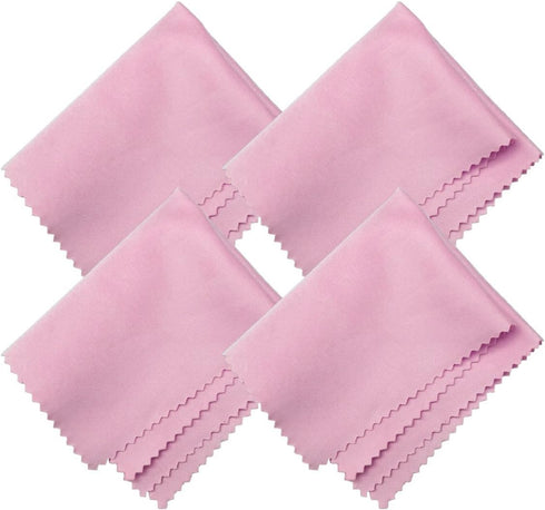 Microfiber Screen Cleaning Cloths, HTTX 4-Pack 6 x 7 inches for Cell Phones, Tablets, LCD TV, Laptop, Camera Lenses, Surface Tablet, Monitor, Car ...