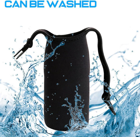 2 Pack Tumbler Carrier Holder Pouch for All 30oz Stainless Steel Travel Insulated Coffee Mug,DanziX Neoprene Sleeve with Carrying Handle,Fit for Y...