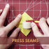 Madam Sew Rolling Seam Presser | Temporarily Hold Seams | for Quilting, Sewing, Wallpaper, Print, and Crafts | Sewing Accessory...
