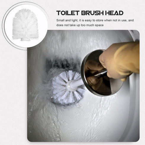 3pcs Bowl for Tools Plastic Household Replacement Cleaners Round Accessories Heads Durable Head Home Scrubber Brush Hotel Cleaning System Bathroom...