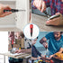 AMIR Cordless Screwdriver, Rechargeable Electric Screwdriver Sets, Portable Automatic Home Repair Tool Kit with USB Cable and LED Lights, Red...
