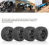 RC Tires, Replacement Plastic Frames 4Pcs Universal RC Wheel Strong Strong Cushioning Excellent Grip for Car Models...