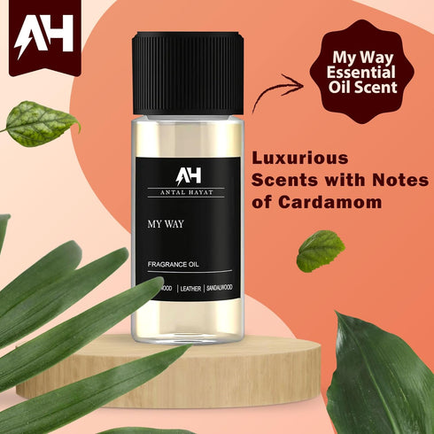 Hotel Scents My Way 20mL Essential Oil Scent for Diffusers - Antal Hayat - Home Luxury Scents - Lemon, Comforting Sandalwood, Warm Cedarwood & Pre...