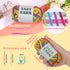 50g Rainbow Beginner Crochet Yarn for Crocheting and Knitting, Rainbow Yarn for Beginners, Beginner Crochet Yarn with Easy-to-See Stitches, Rainbo...