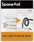 SpaceAid Jumbo Vacuum Storage Bags, Space Saver Sealer Compression Bags for Comforters, Blankets, Pillows, Bedding, Clothes (X-Large 3 Pack)...
