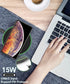 Wireless Charger for Samsung Galaxy S24/S24+/S24 Ultra/S23/S23+/S22/S22+/S21/S21+/S20/S20+/S10/S10+/S9/S8/S7/Note 20/Note 10, Wireless Charging Pa...