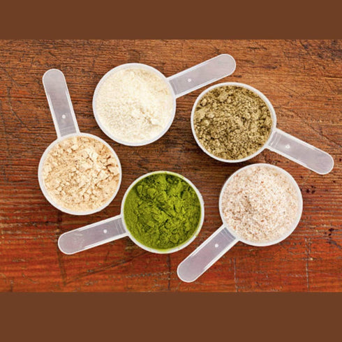 Plastic Measuring Scoop, (5 cc | 1 teaspoon | 5 mL) Long Handle Spoons for Powders, Granules, Coffee, Pet Food, Baking Supplies, Protein and Other...