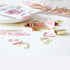 Gold Pink Binder Clips and Paper Clips Set (3-in-1 Boxed), for Office School Supplies Teachers Classroom Daily use...