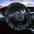 Swono Sun and Moon Universal 15" Steering Wheel Covers Abstract Human Face in Star Sky at Night Cute Car Steering Wheel Cover for Men Women Girls ...