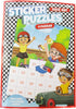 Sticker Puzzle Book with 4 Puzzles and 2 Coloring Pages (Race Day)...