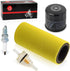 Air Filter Foam & Oil Filter & Spark Plug For Yamaha Rhino 450 YXR450 2006-2009 Rhino 660 YXR660 2004-2007 Foam Filter Is Pre-oiled...
