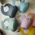 Moonkie Silicone Baby Bibs Set Of 2, BPA Free Soft Adjustable Fit Waterproof Feeding Bibs for Babies and Toddlers(Ether/Sage)...