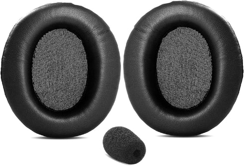 Replacement Ear Pads Cushions Mic Foam Kit Compatible with Microsoft Lifechat LX-3000 LX3000 LX 3000 Headphone (LX3000)...