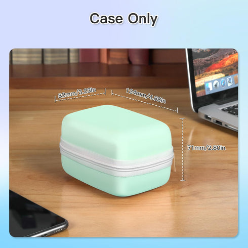 POLONO Genuine Label Printer Case Compatible with P31S and L1-A Label Maker, Hard Carry Label Printer Case for Labeler Makers, Storage Case for Po...
