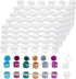 PH PandaHall 25 Strips Empty Paint Pots Strips, 150 Pots 3ml/ 0.1oz Mini Paint Pot Pod Strips Arts Crafts Plastic Storage Containers Painting Cup ...